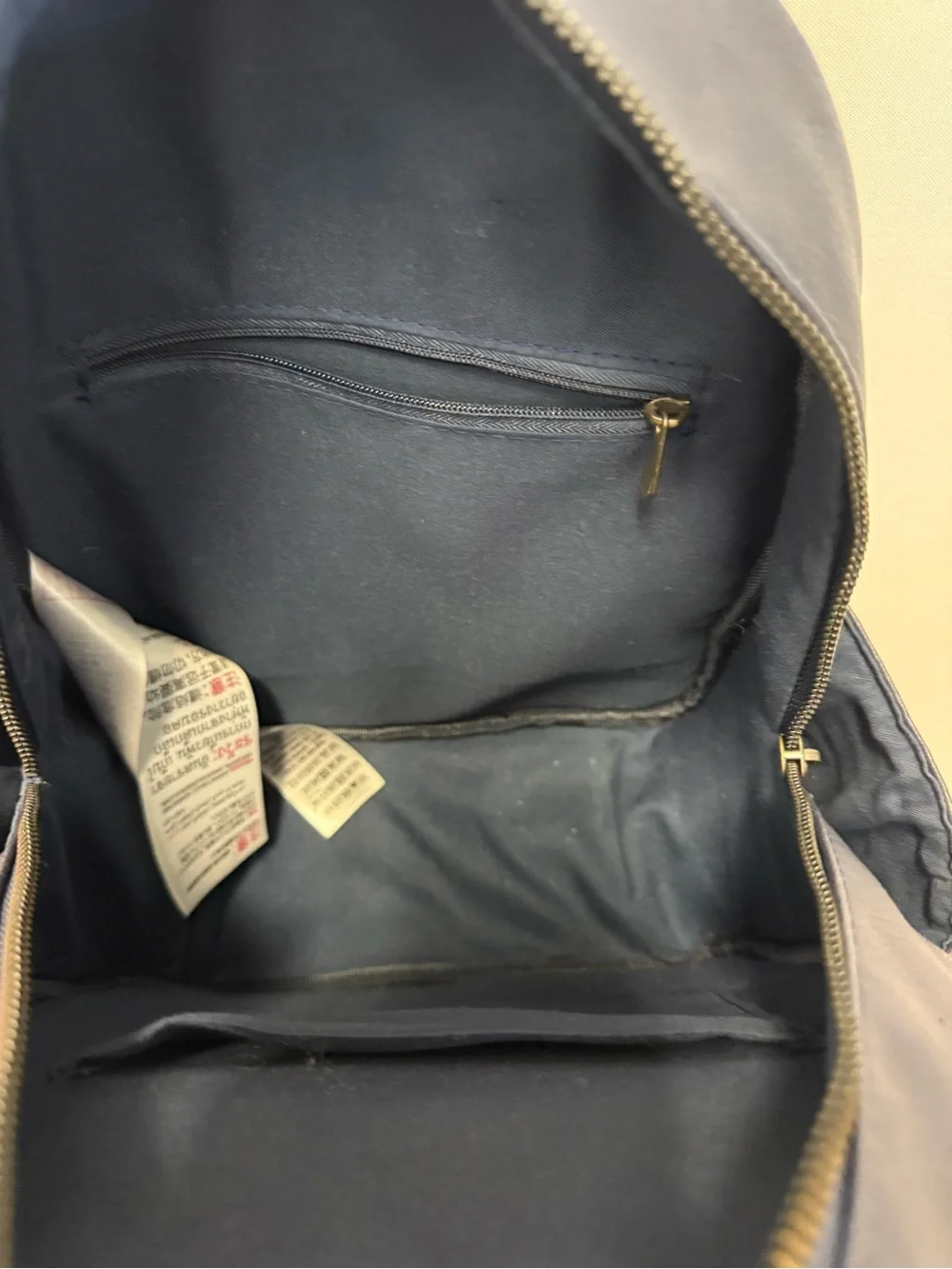 Marvel Captain Marvel Black and Gold Mini Backpack